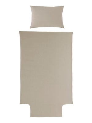 Parure De Couette Bébé DOMIVA HONEY MOON – 100x140 Cm + Taie 40x60 Cm – Jersey Coton OEKO-TEX® – Réversible