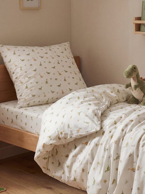 Parure de lit housse de couette (140 x 200cm) + taie d'oreiller - 2 pi?ces - Kiabi Parure de lit housse de couette (140 x 200cm) + taie d'oreiller - 2 pi?ces - Kiabi