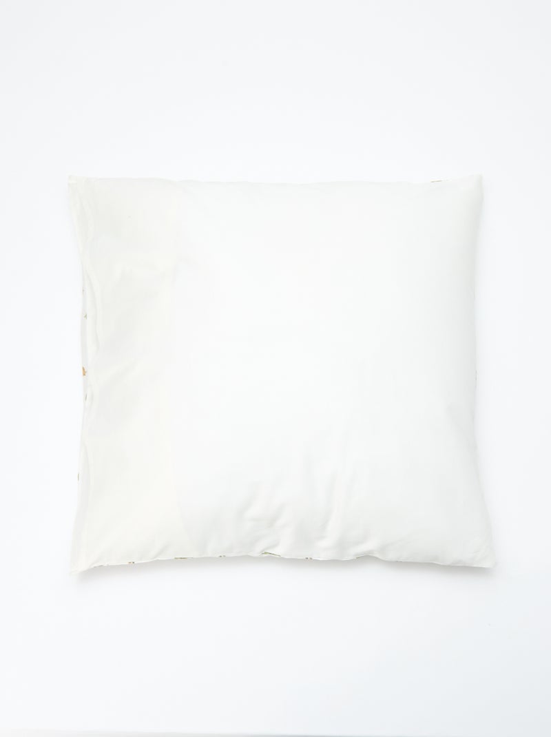 Parure de lit housse de couette (140 x 200cm)  + taie d'oreiller - 2 pi?ces Beige - Kiabi