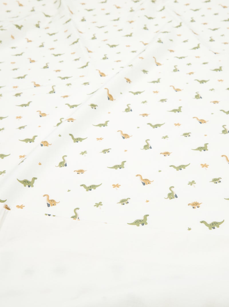 Parure de lit housse de couette (140 x 200cm)  + taie d'oreiller - 2 pi?ces Beige - Kiabi