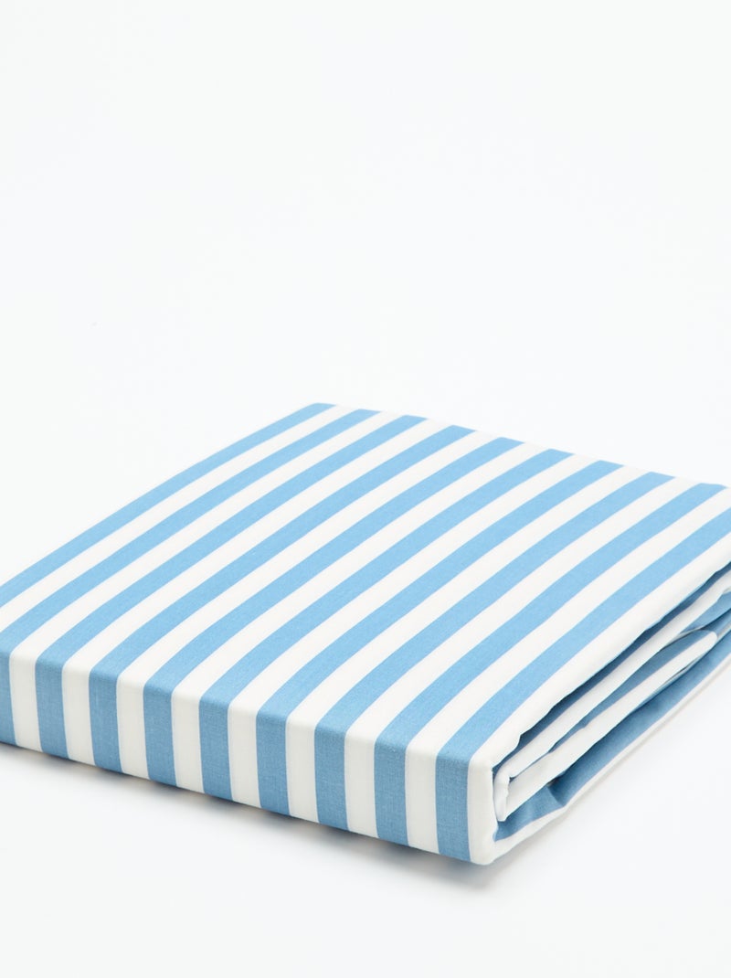 Parure de lit housse de couette (140 x 200cm)  + taie d'oreiller - 2 pi?ces Bleu - Kiabi
