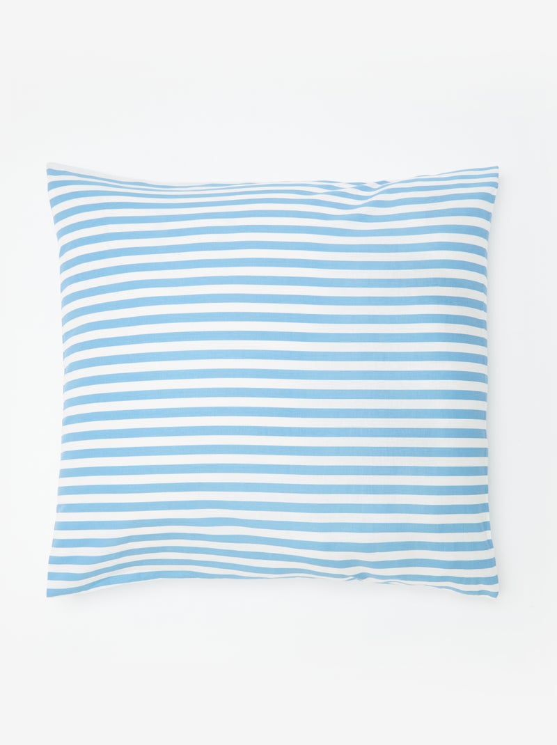 Parure de lit housse de couette (140 x 200cm)  + taie d'oreiller - 2 pi?ces Bleu - Kiabi