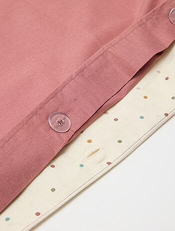 Parure de lit housse de couette (140 x 200cm) + taie d'oreiller - 2 pièces