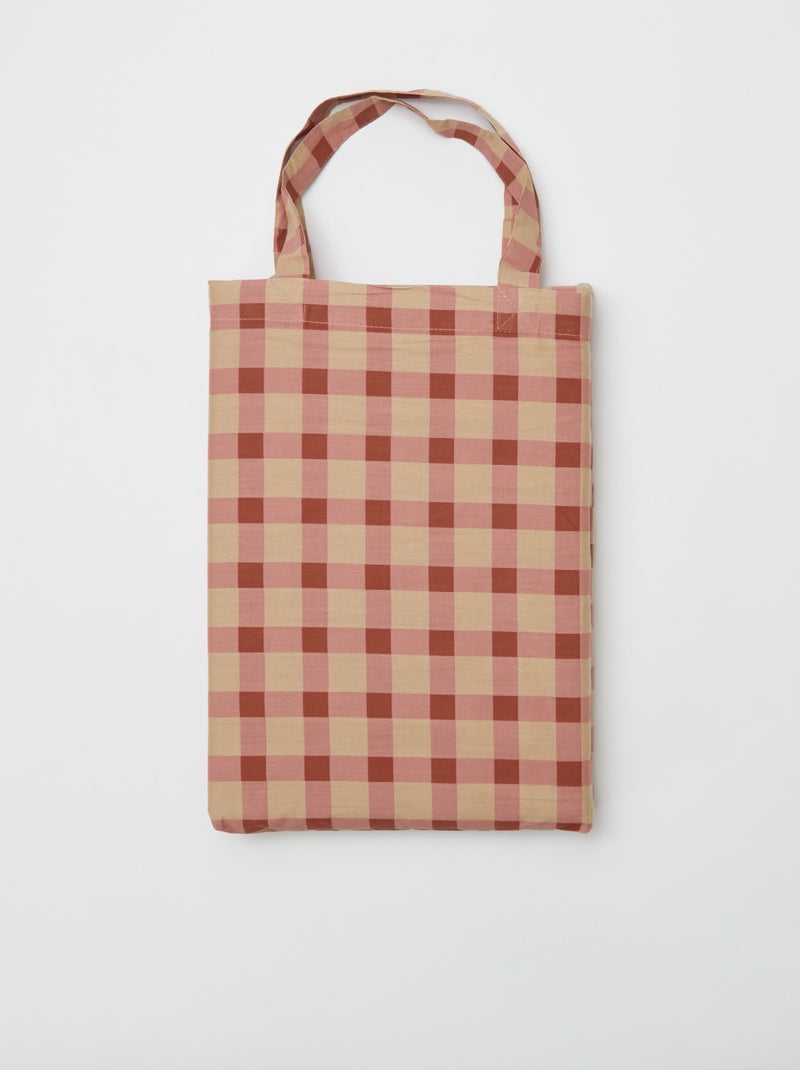 Parure de lit housse de couette 240 x 220 cm + taies - 2 pièces Rose - Kiabi