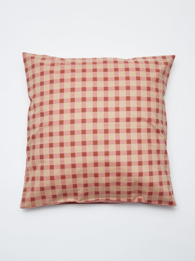 Parure de lit housse de couette 240 x 220 cm + taies - 2 pièces Rose - Kiabi