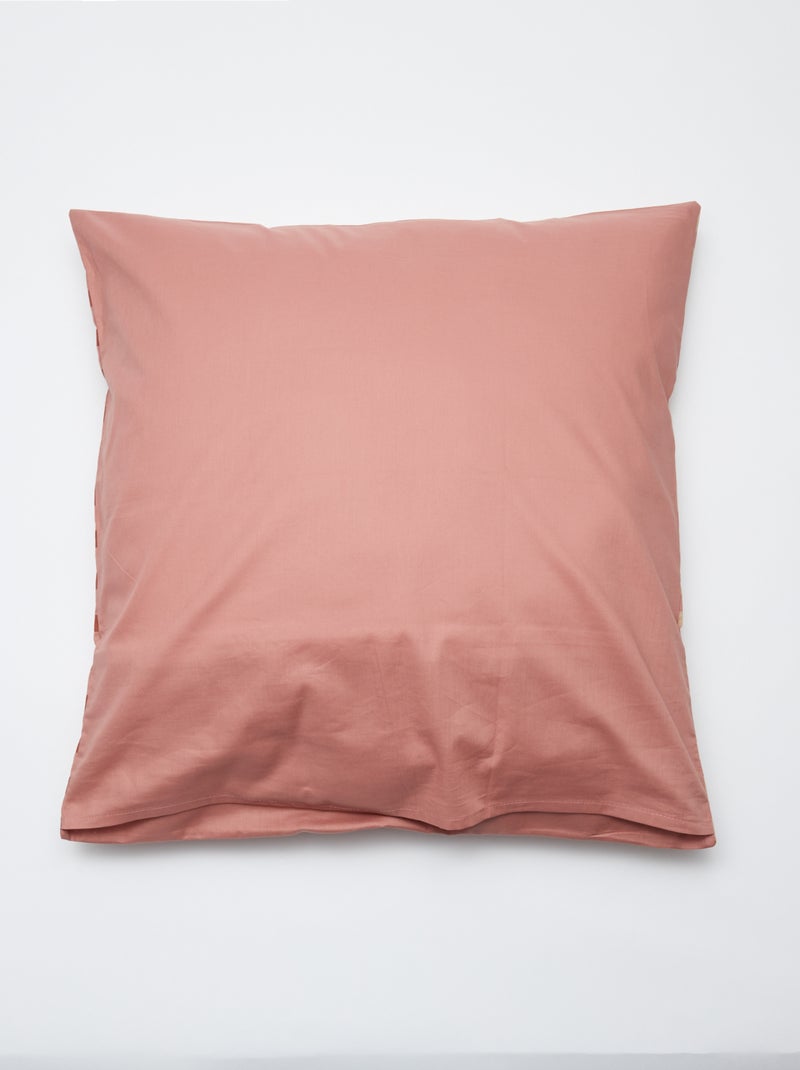 Parure de lit housse de couette 240 x 220 cm + taies - 2 pièces Rose - Kiabi