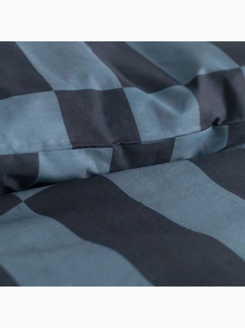 Parure de lit housse de couette 240 x 260 + 2 - TODAY Bleu - Kiabi