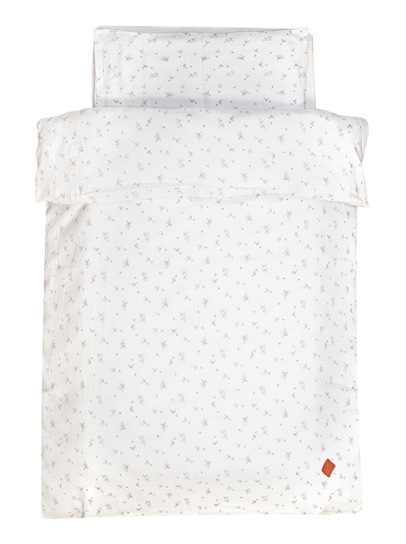 Parure de lit, housse de couette et taie d'oreiller, Melody SEVIRA KIDS Blanc - Kiabi