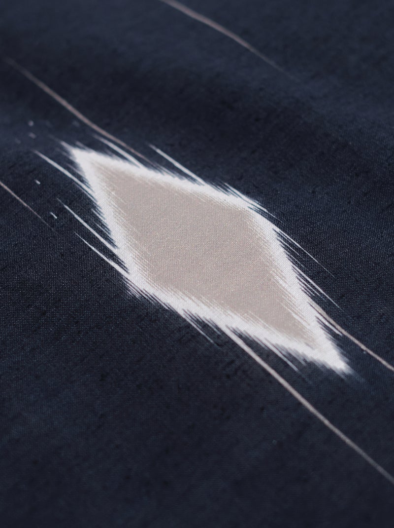 Parure de lit 'ikat' - 2 personnes Noir - Kiabi