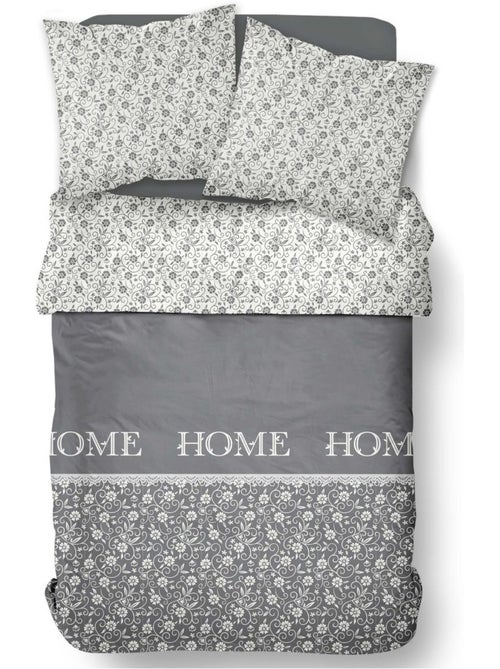 Parure de lit imprim? floral coton CHARME - Kiabi Parure de lit imprim? floral coton CHARME - Kiabi