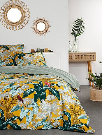 Parure de lit imprim? Floral coton SUNSHINE BELLA