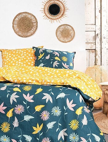 Parure de lit imprim? Floral coton SUNSHINE PAOLA