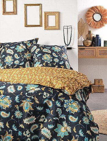 Parure de lit imprim? Floral coton SUNSHINE TAO