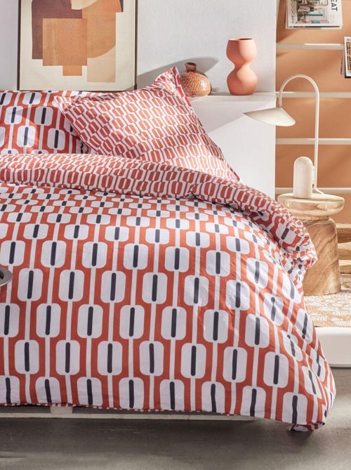 Parure de lit imprim? G?om?trique Coton SUNSHINE ENZO - Kiabi Parure de lit imprim? G?om?trique Coton SUNSHINE ENZO - Kiabi