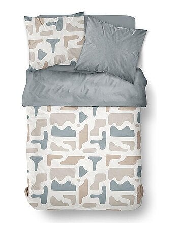 Parure de lit imprim? Graphique Coton SUNSHINE LILY