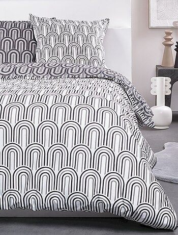 Parure de lit imprim? Graphique coton SUNSHINE SOPHIE