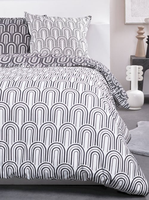 Parure de lit imprim? Graphique coton SUNSHINE SOPHIE - Kiabi