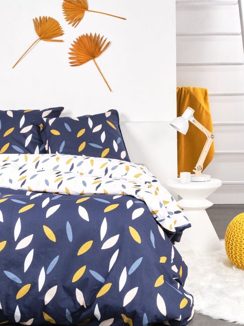 Parure de lit imprim? Graphique coton SUNSHINE VANA - Kiabi