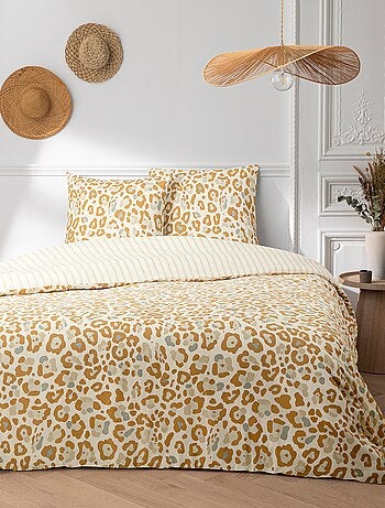 Parure de lit imprimé - 2 personnes