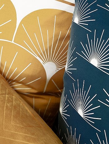 Parure de lit imprimé - 2 personnes