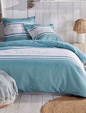 Parure de lit imprimé - 2 personnes