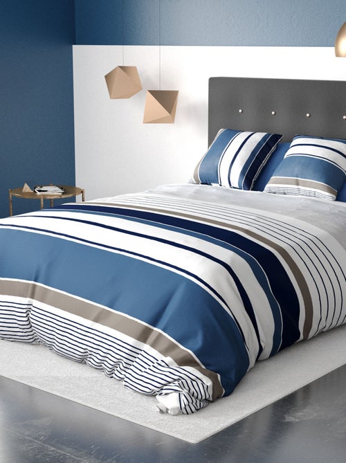 Parure de lit imprimé - 2 personnes - Kiabi