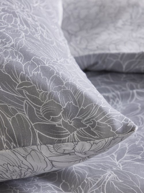 Parure de lit imprimé - 2 personnes - Kiabi