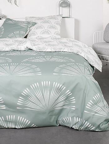 Parure de lit imprimé A carreaux coton FLANELLE