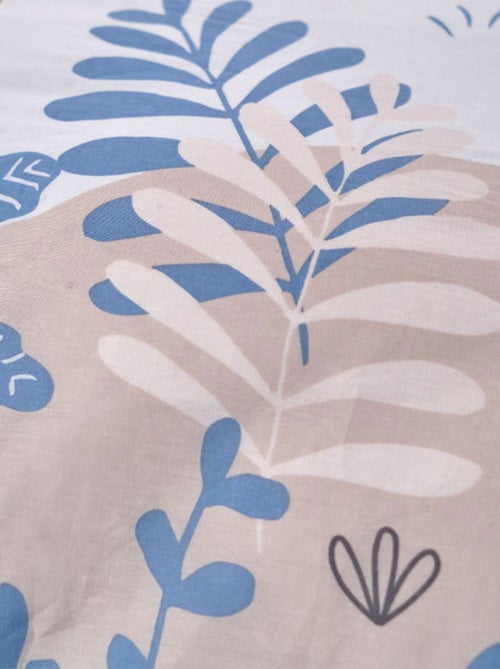Parure de lit imprimé animalier coton HAPPY - Kiabi