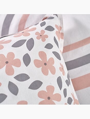 Parure de lit imprimé animalier coton HAPPY