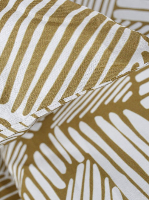 Parure de lit imprimé Animalier coton MAWIRA CLARISSE - Kiabi