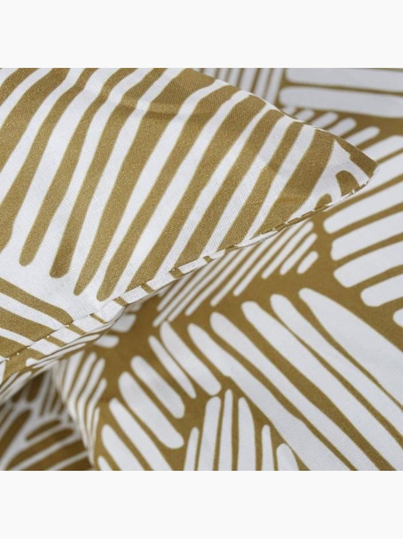 Parure de lit imprimé Animalier coton MAWIRA CLARISSE Marron - Kiabi