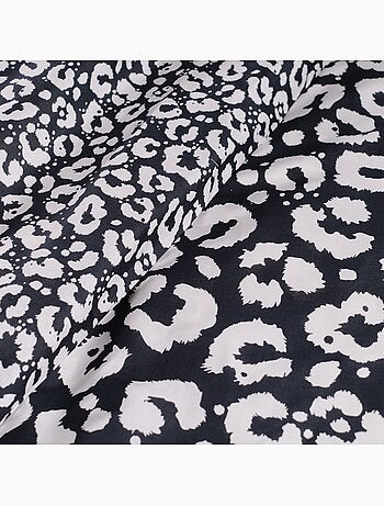 Parure de lit imprimé animalier coton SUNSHINE LISON