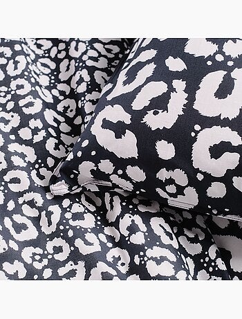 Parure de lit imprimé animalier coton SUNSHINE LISON