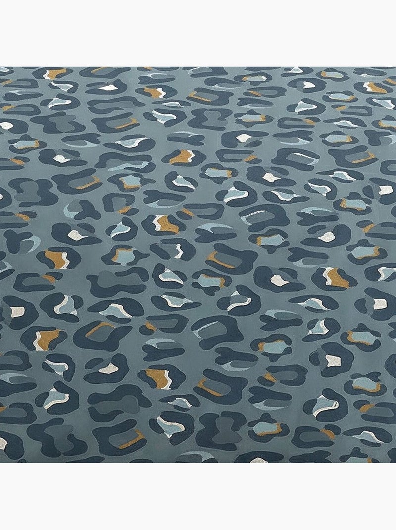 Parure de lit imprimé Animalier SUNSHINE ELISE Bleu - Kiabi