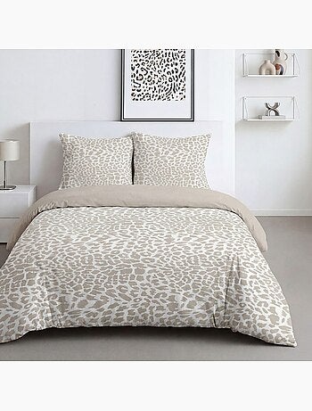 Parure de lit imprimé Animalier SUNSHINE HORTENCE