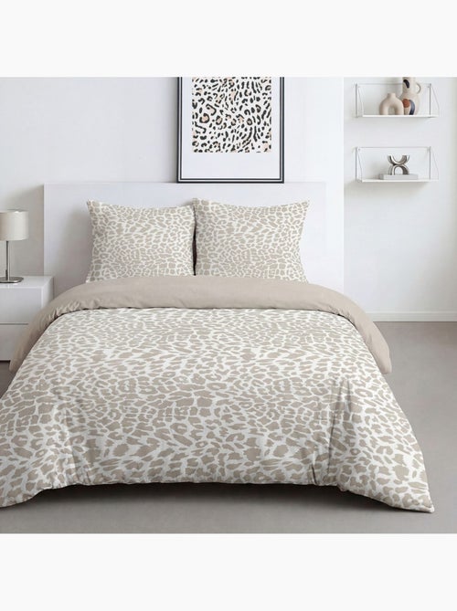 Parure de lit imprimé Animalier SUNSHINE HORTENCE - Kiabi