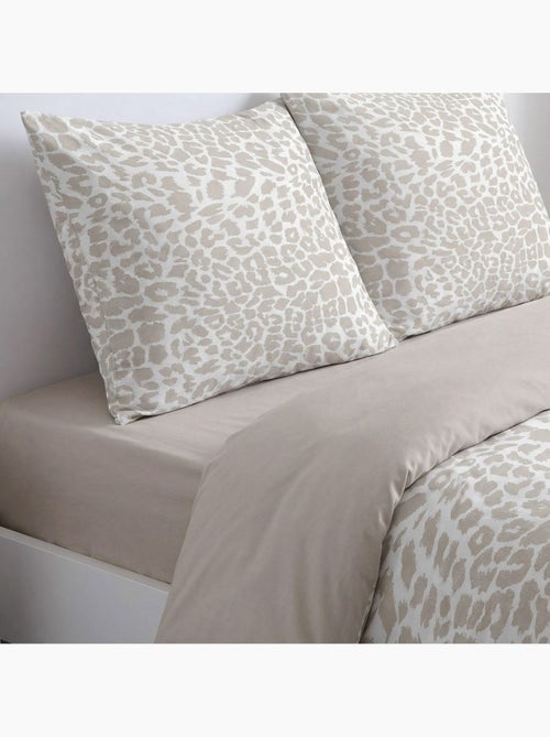 Parure de lit imprimé Animalier SUNSHINE HORTENCE - Kiabi