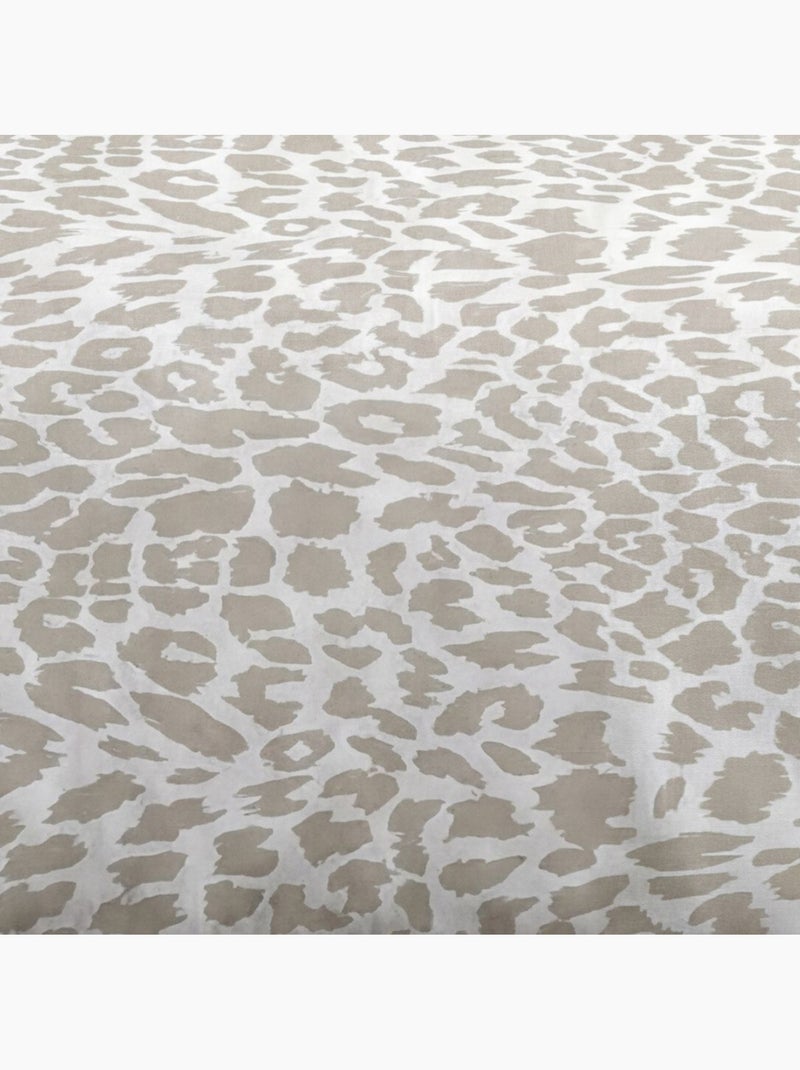 Parure de lit imprimé Animalier SUNSHINE HORTENCE Beige - Kiabi