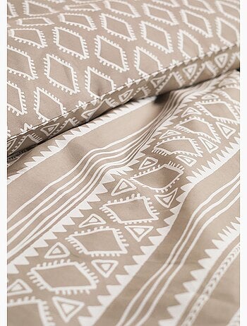 Parure de lit imprimé Ethnique coton FLANELLE
