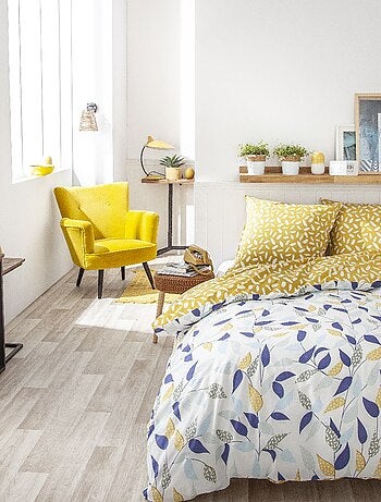 Parure de lit imprimé Ethnique coton SUNSHINE NAELLE