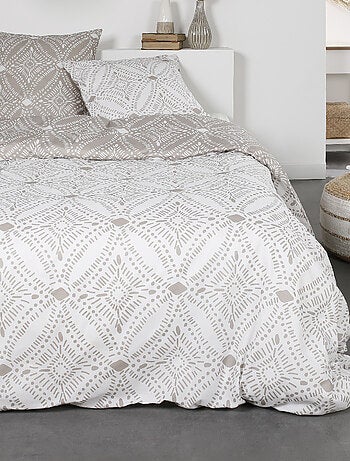 Parure de lit imprimé Floral coton FLANELLE