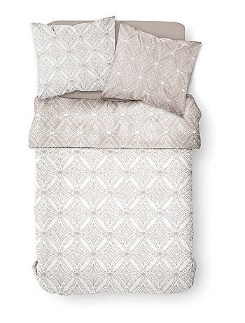 Parure de lit imprimé Floral coton FLANELLE