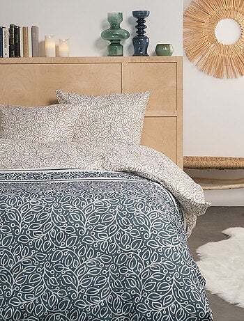 Parure de lit imprimé Floral coton FLANELLE