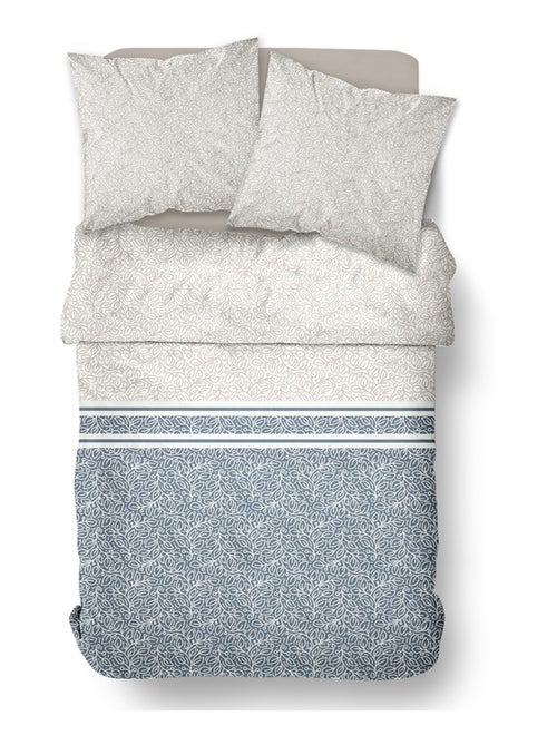 Parure de lit imprimé Floral coton FLANELLE - Kiabi