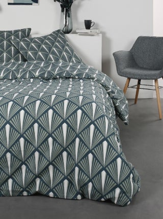 Parure de lit imprimé Floral coton FLANELLE