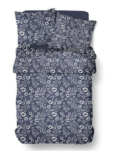 Parure de lit imprimé Floral coton FLANELLE - Kiabi