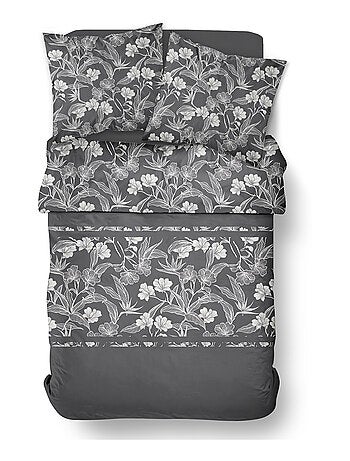 Parure de lit imprimé Floral coton FLANELLE