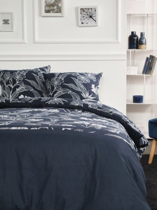 Parure de lit imprimé Floral coton FLANELLE