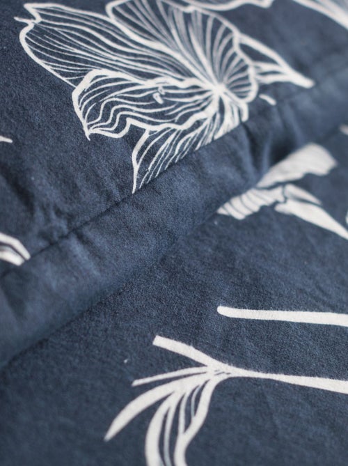 Parure de lit imprimé Floral coton FLANELLE - Kiabi
